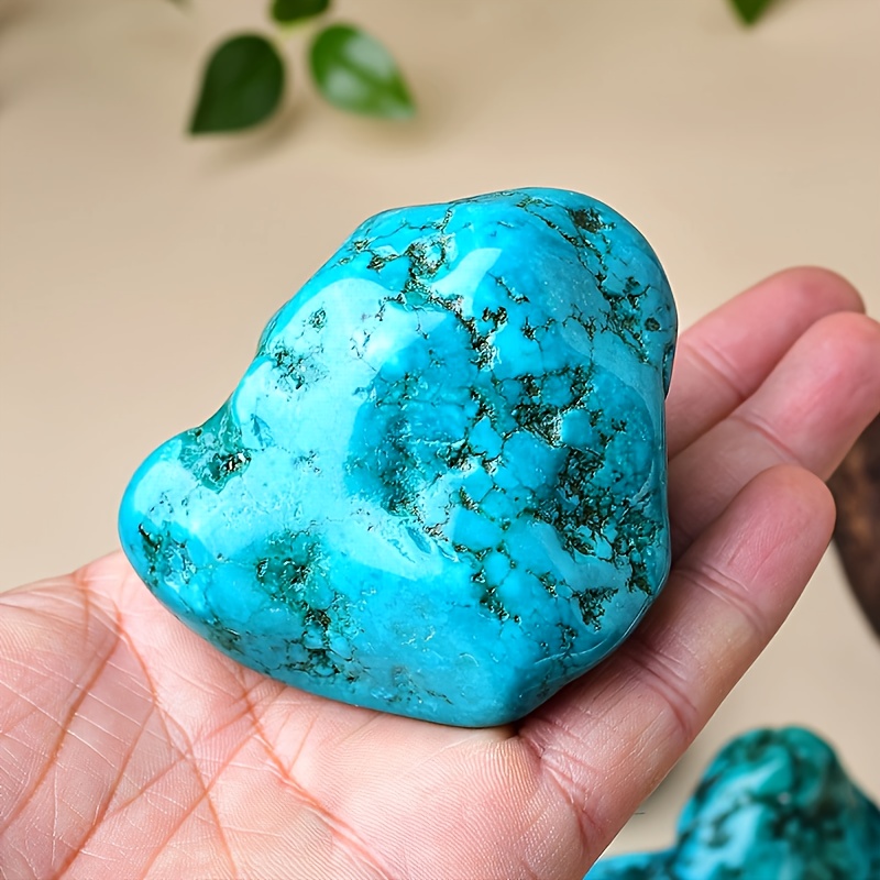 Aquarium Marine Stone - قطعة واحدة من حجر الفيروز الطبيعي
