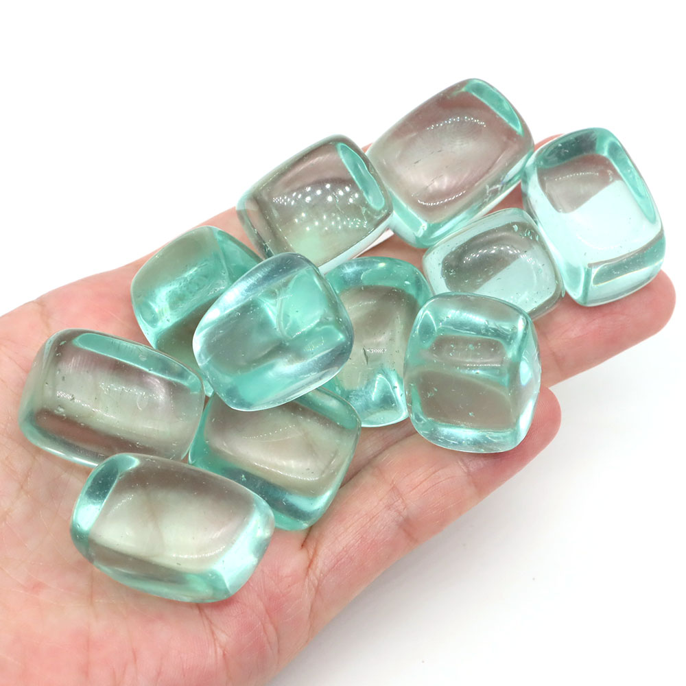 Aquarium Marine Stone - أحجار الأوبسيديان الزرقاء المتدحرجة، كريستال علاجي،