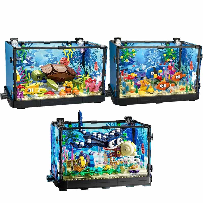 Marine Aquarium & Regional Centre Reviews - مجموعة مكعبات بناء حوض السمك مع