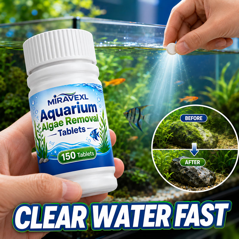 Aquarium Marine Plants - أقراص ميراڤيكس إل 150 لإزالة الطحالب