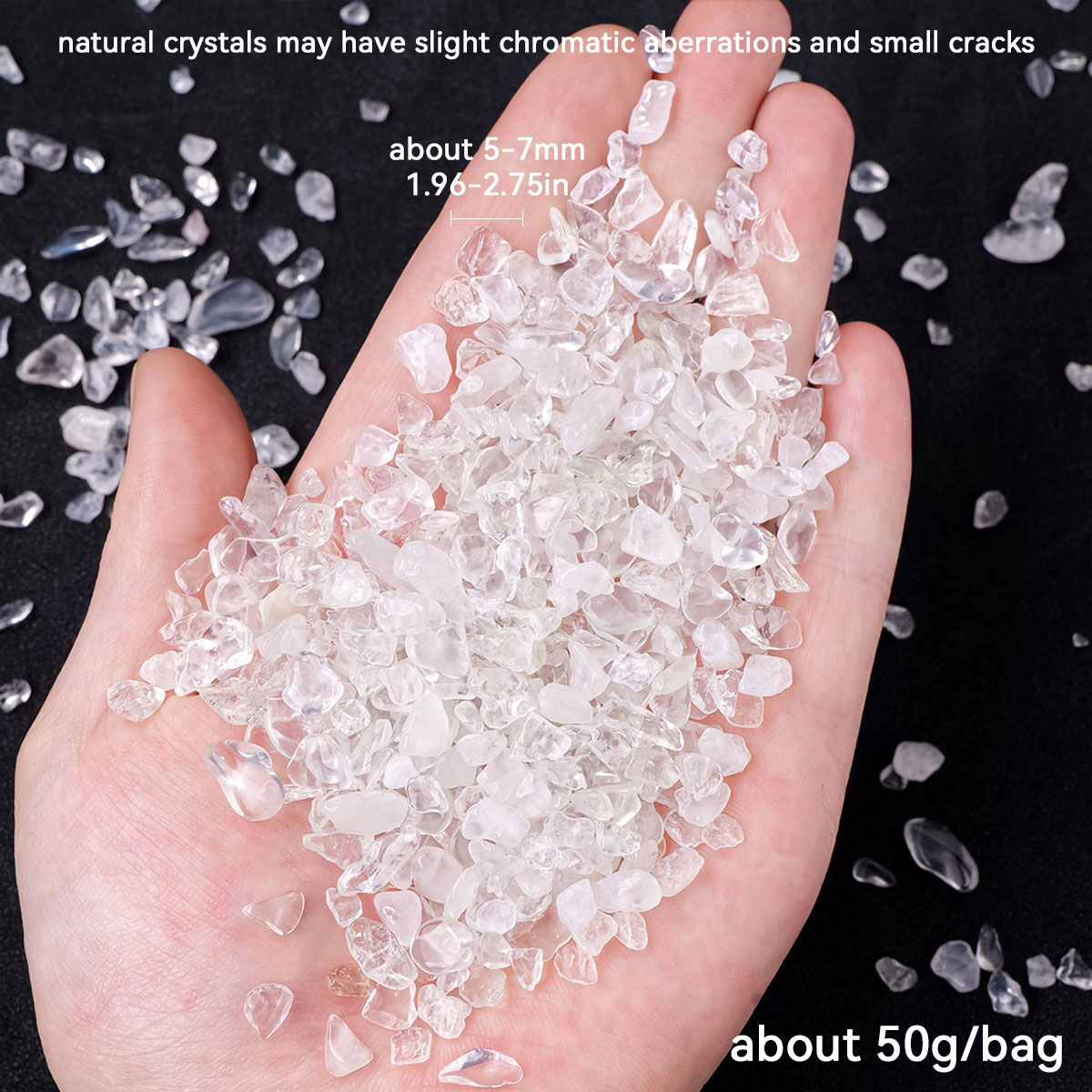 كريستال كوارتز طبيعي شفاف ، لو - مراجعة Aquarium Marine Stone وسعره