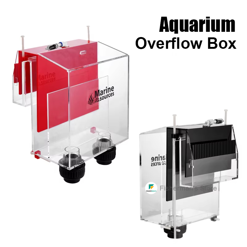 المصادر البحرية حوض السمك صندو - مراجعة Marine Aquarium Overflow Box وسعره