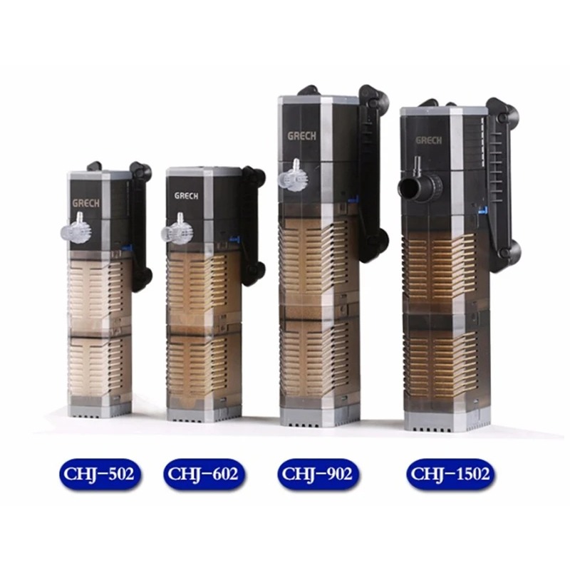 Sunsun-Super 4 في 1 مضخة فلتر  - مراجعة Marine Aquarium Overflow Box وسعره