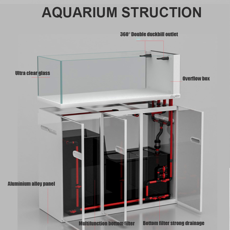 كبير الطراز الحديث خزان الأسما - مراجعة Marine Aquarium Tank For Sale وسعره