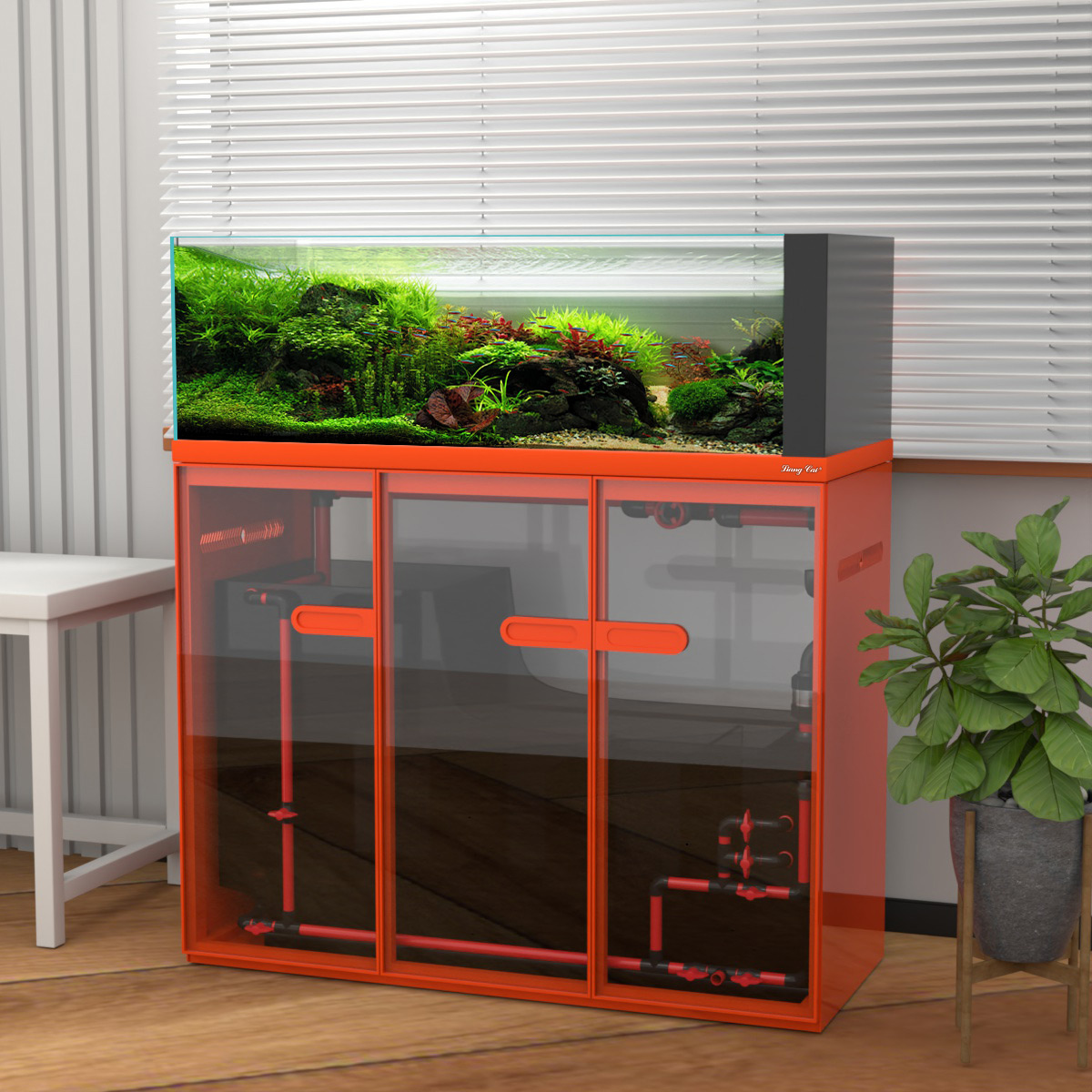 كبير الطراز الحديث خزان الأسما - مراجعة Marine Aquarium Tank For Sale وسعره