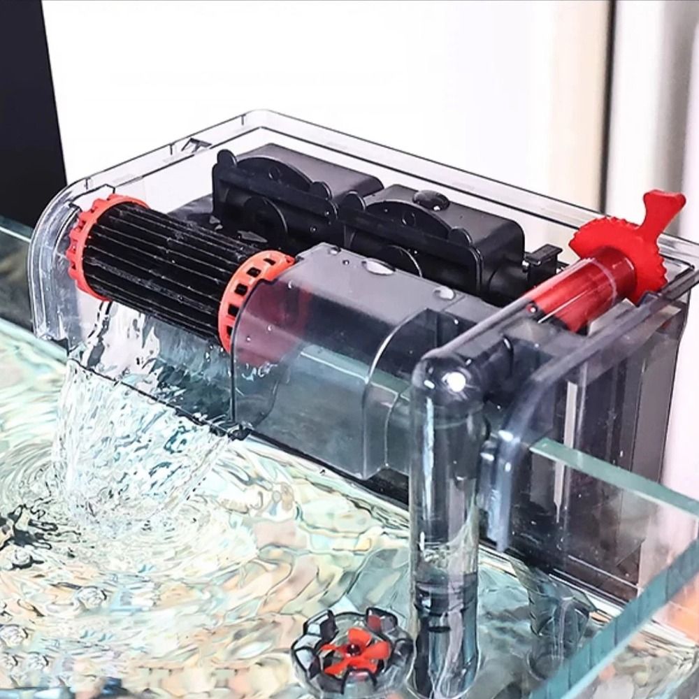 فلتر حوض أسماك 3 في 1، تشغيل ص - مراجعة Marine Aquarium Overflow Box وسعره