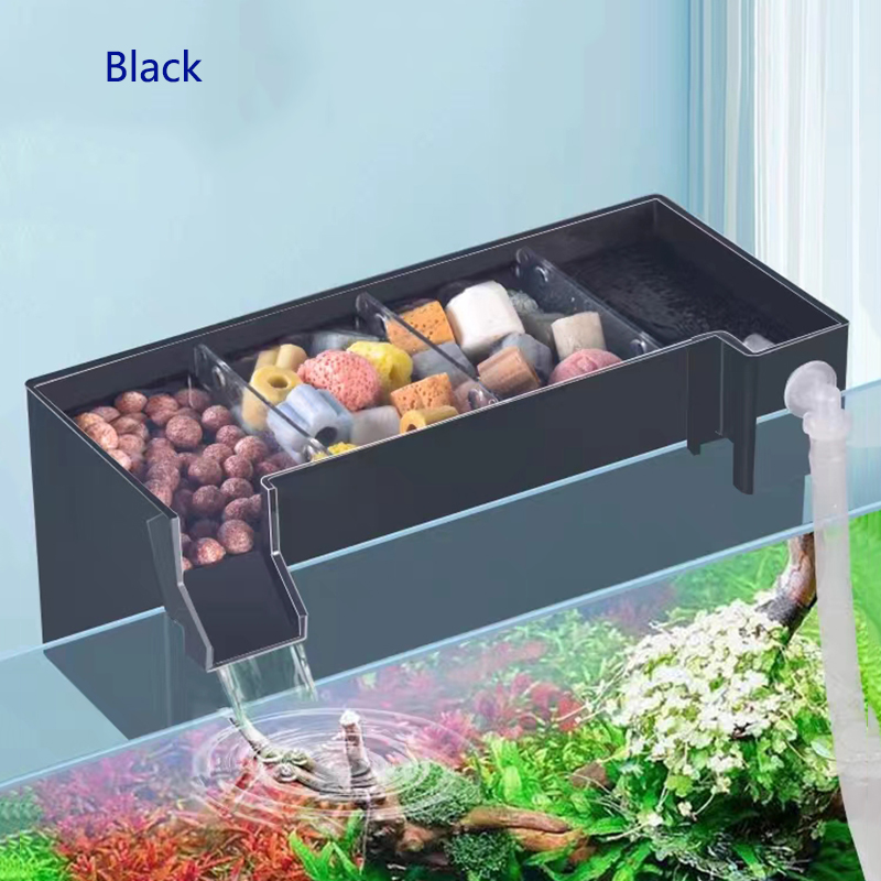 صندوق فلتر أكريليك خارجي لخزان - مراجعة Marine Aquarium Overflow Box وسعره