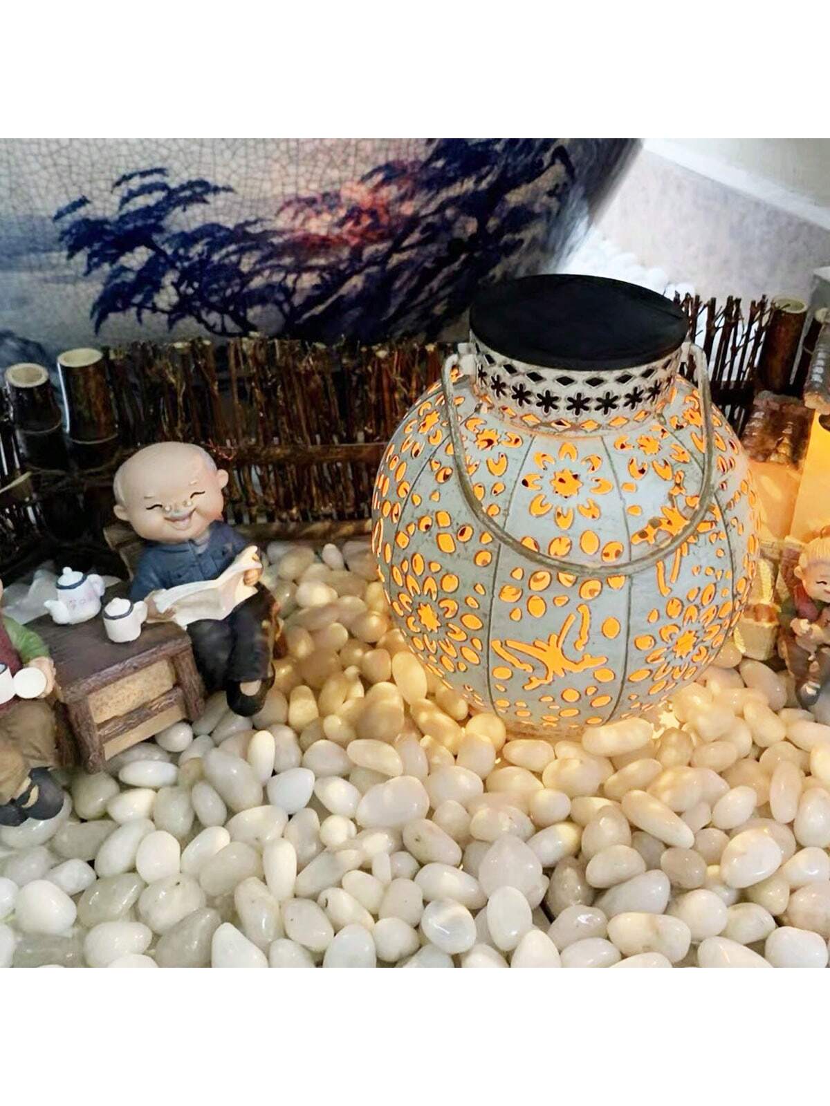 نهر الصخور الزخرفية الحصى البي - مراجعة Aquarium Marine Stone وسعره