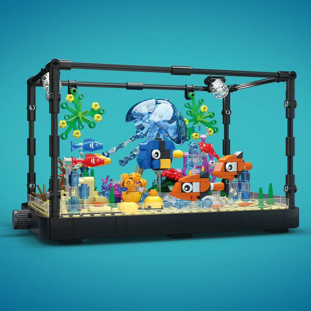مجموعة مكعبات بناء حوض السمك م - مراجعة Marine Aquarium & Regional Centre Reviews وسعره