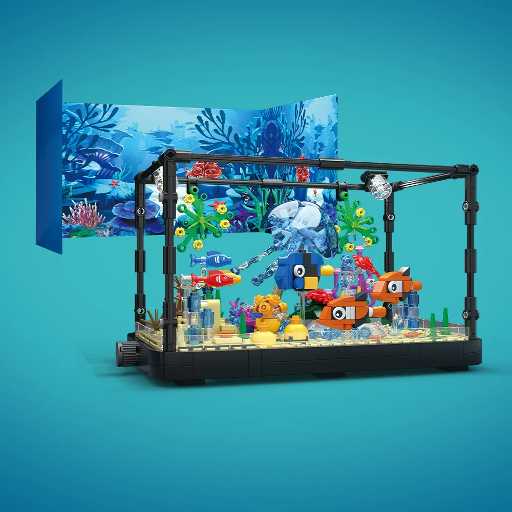 مجموعة مكعبات بناء حوض السمك م - مراجعة Marine Aquarium & Regional Centre Reviews وسعره