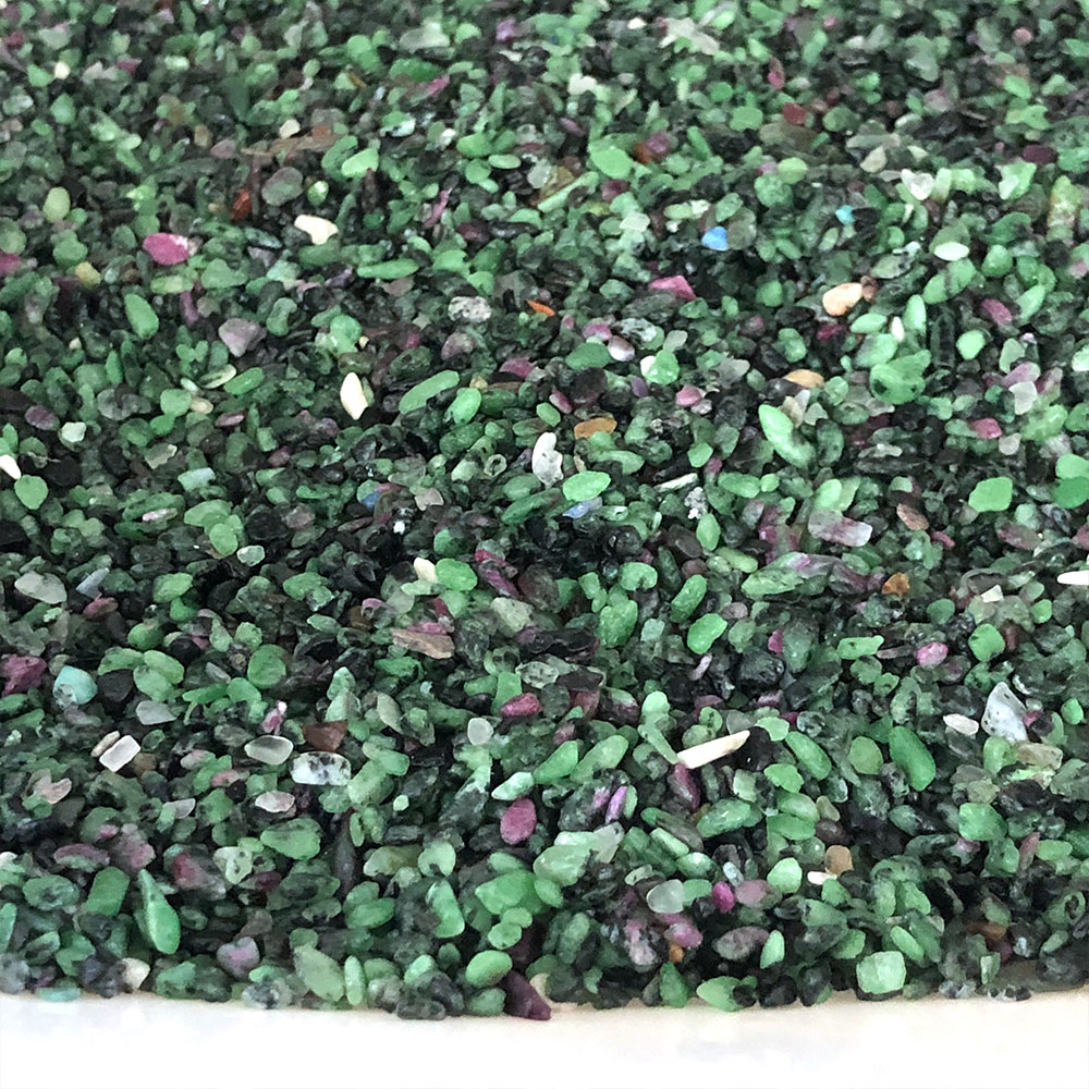 بلورات الحجر الطبيعي الزبرجد ا - مراجعة Aquarium Marine Stone وسعره