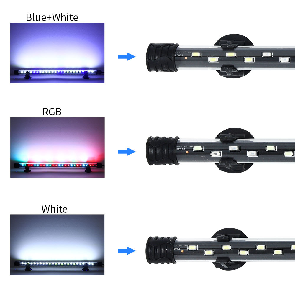 90-260 فولت حوض السمك ضوء LED  - مراجعة Marine Aquarium Led وسعره