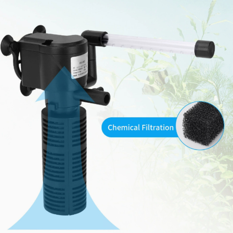فلتر داخلي صغير لخزان السلحفاة - مراجعة Marine Aquarium Overflow Box وسعره