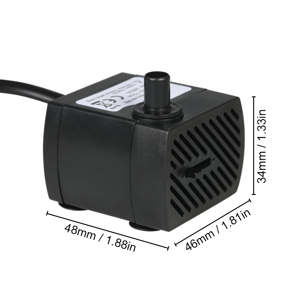 مضخة مياه غاطسة 180 لتر/ساعة 2 - مراجعة Marine Aquarium Return Pump وسعره