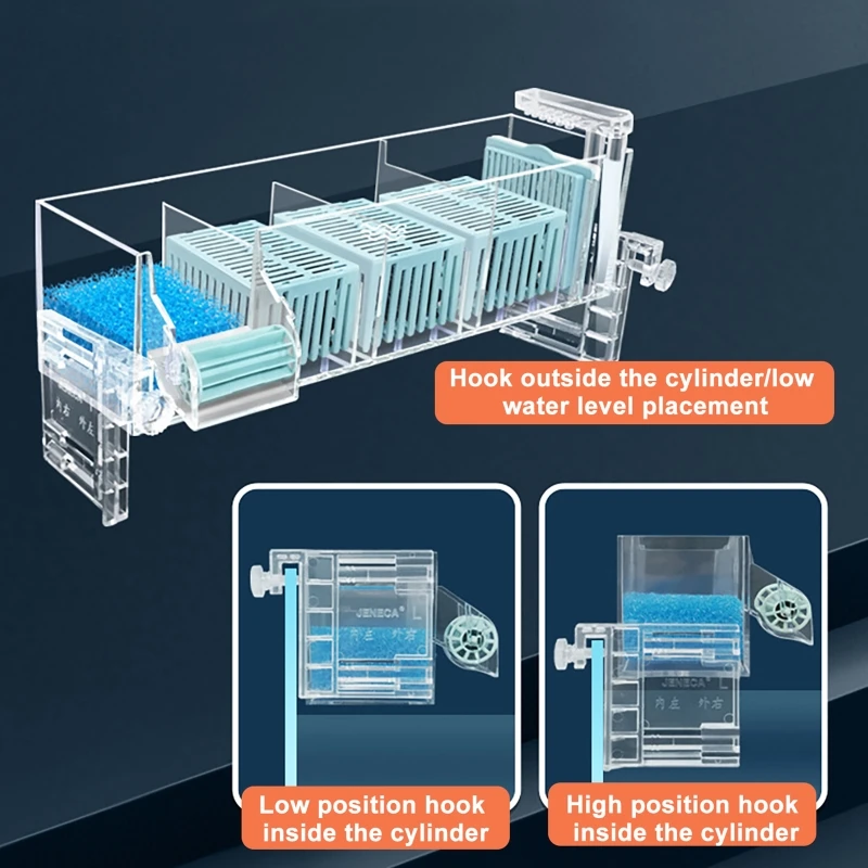220 فولت حوض السمك الحائط شلال - مراجعة Marine Aquarium Overflow Box وسعره